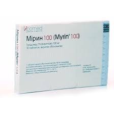 МИРИН 100ТАБ.П/О 100МГ№30(10X3